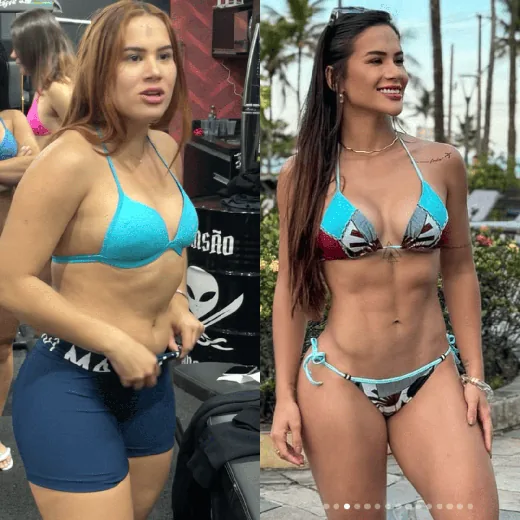 Antes e depois de Leyla com o Método Linares
